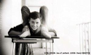 078- Oran- Jeu d'enfant- 1958- Henri Martin